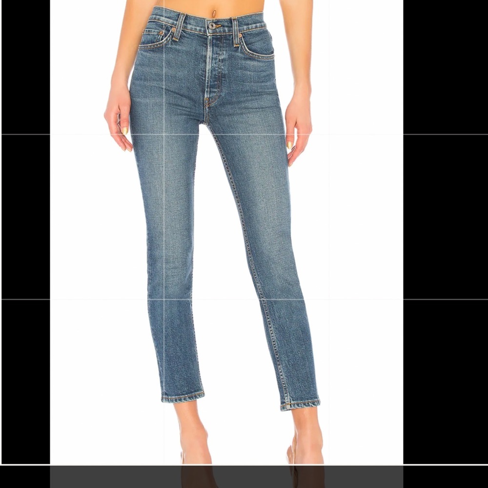 EUC Re/done mid 70s Stove jeans. Size 24.